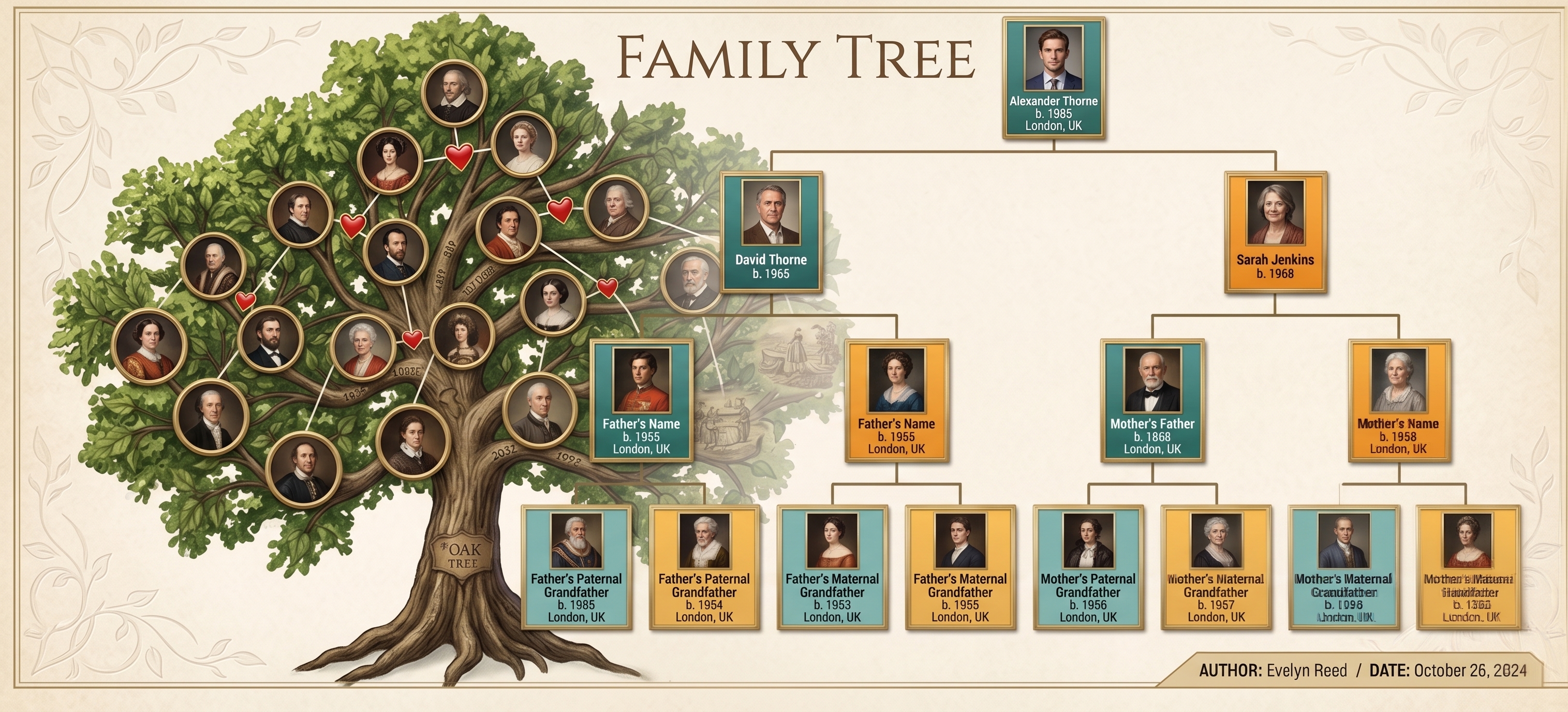 Geneology family tree
